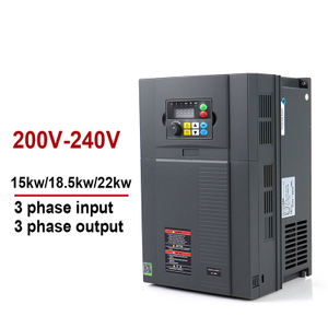 ប្រេកង់អថេរ VFD vfd អនាម័យនិងបម្លែង 220V 15kw 18kw 18.5kW 22kw បញ្ចូល 3 ដំណាក់កាលដើម្បីចេញ 3 ដំណាក់កាល