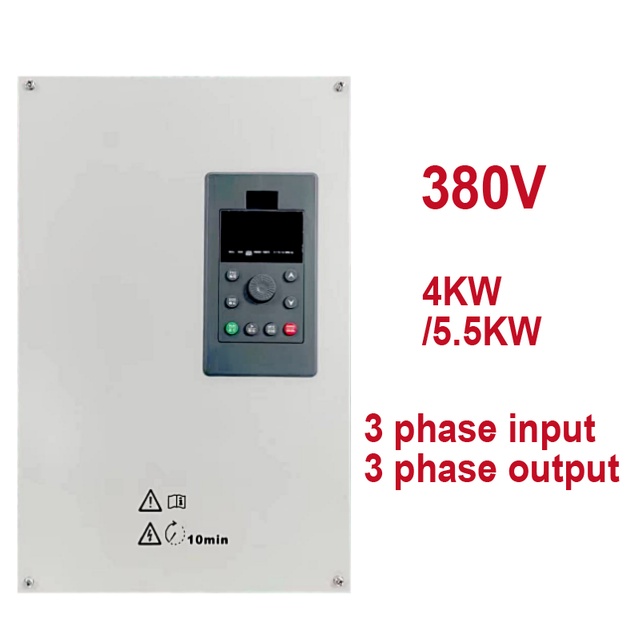 VFD Variable Frequency Drive Input 3 Phase to Output 3 Phase 380V 4.0KW 5.5KW